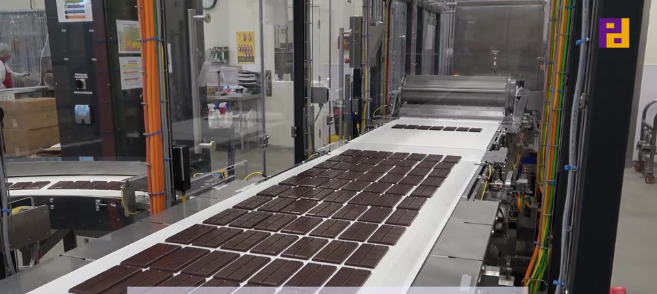 Inside a LoeschPack Chocolate Line at Lake Champlain Chocolates